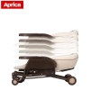 Aprica 日本 Yuralism DX 高低調節搖擺餐椅搖床－榛子啡 | 原裝行貨【代理配送#A(免費)】⭐會員低至$2,208⭐