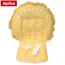 Aprica 日本 高低調節餐搖床椅墊（黃色）追加產品、不獨立銷售