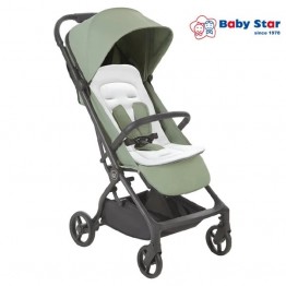 Baby Star Brisa Auto-Fold 嬰兒手推車（橄欖綠）適合0-22kgs | Autofold一按即收