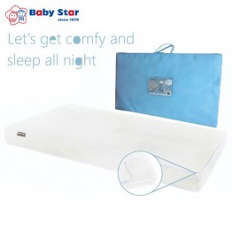 Baby Star Cozzi 專用 嬰兒海棉床褥 - 104 x 61 x 10.2cm【代理配送#B(免運費)】⭐RB會員低至$673⭐