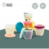 Babymoov 法國 Babybols 可重複書寫密封食物儲存碗 – 6個 x 250毫升(L碼)【代理配送#B】