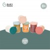 Babymoov 法國 Isy Bowls 玻璃食物儲存罐 - 250毫升 X 6【代理配送#B】