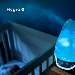 Babymoov 法國 Hygro(+) 夜燈噴霧加濕機 (低聲靜音保護嬰兒免受空氣污染物和過敏原)