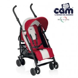 ⭐SALE⭐ CAM 意大利 Micro 嬰兒手推車 ( 紅色 ) 鋁合金方管製成 | 適合新生兒~36個月