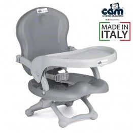 CAM 意大利 Smarty 便攜小餐椅 ( 灰色 ) 適合6個月至15kgs | 意大利製造