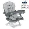 Cam 意大利 Smarty Pop 便攜小餐椅 (灰色 / 熊仔) 適合6個月至15kgs | 意大利製造【代理配送#B】