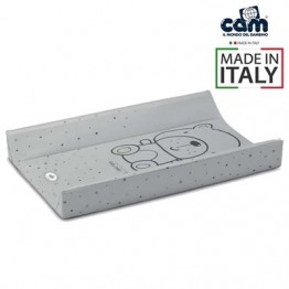 Cam 意大利 Babyblock 硬底換片墊 (灰色／熊仔) 意大利製造 | 適合0-11kgs【代理配送#B】
