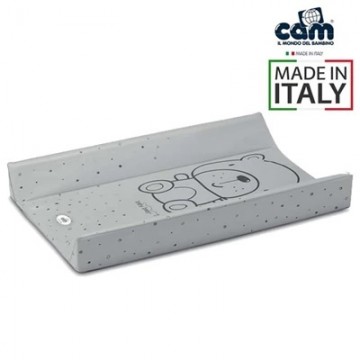 Cam 意大利 Babyblock 硬底換片墊 (灰色／熊仔) 意大利製造 | 適合0-11kgs【代理配送#B】