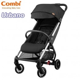 Combi 日本 Urbano 自動收摺嬰兒手推車（黑色）⭐NEW⭐ 適合0-36個月 | Auto-fold自動收車 | 可攜上機