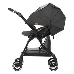 Combi 日本 Sugocal Alpha Compact 全自動四輪轉向嬰兒手推車 - 深灰 | 初生~約4歲 | 輕量5.3kg【代理配送#A(免運費)】⭐RB會員低至$3,366⭐