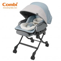Combi 日本 NEMULILA Bedi Long 安撫餐椅搖床（手動版）適合初生～4歲 | 1年保養 | 雙面吸震內墊