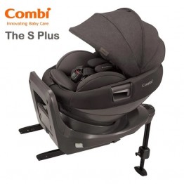 Combi 日本 The S Plus ISOFIX 嬰幼兒汽車安全座椅－Dark Gray | 初生~4歲 | 360度旋轉座椅【代理配送#A(免運費)】⭐RB會員低至$4,207⭐