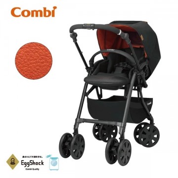 Combi 日本 CrossGo 全自動四輪轉向嬰兒手推車－黑色 | 初生~約3歲 | 車重6.7kgs【代理配送#A(免運費)】⭐RB會員低至$3,786⭐