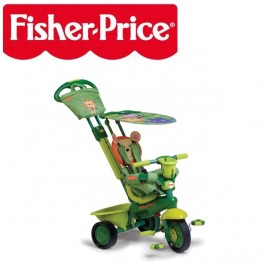 ⭐限時SALE⭐ Fisher-Price 美國 Royal 嬰幼3合1三輪車 - 可愛獅子綠 | 適合10個月至3歲【代理配送#B(免運費)】