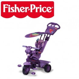 ⭐限時SALE⭐ Fisher-Price 美國 Royal 嬰幼3合1三輪車 - 可愛小鳥紫 | 適合10個月至3歲【代理配送#B(免運費)】