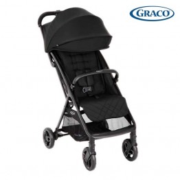 Graco 美國 Myavo 輕量型秒收嬰兒手推車（黑色）適合0至4歲 | 自動折疊功能
