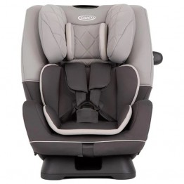 Graco 美國 Slim Fit R129 2-in-1 成長型汽車安全座椅 - Iron | 適合初生至12歲【代理配送#A(免費)】⭐會員低至$2,348⭐
