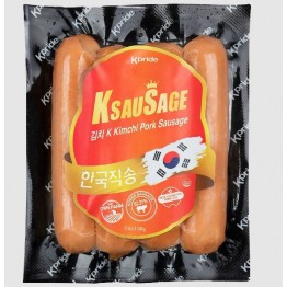 Kpride 韓國 自然豬肉腸 240g (泡菜) 外層脆薄腸衣 + 韓國天然豬肉！