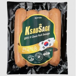 Kpride 韓國 自然豬肉腸 240g (原味) 外層脆薄腸衣 + 韓國天然豬肉！
