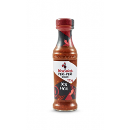 Nando's 英國 超級特辣 辣椒醬 125ml (XX HOT) 選用非洲南部特有鳥眼椒、香辣口味別具風味刺激你的味蕾！