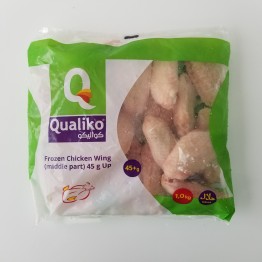 Qualiko 烏克蘭 無激素 雞中翼 1kg (約25隻) 清真認證 | 天然無添加 | 不用類固醇！