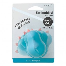 日本直送 Midori Swingbird 搖擺小鳥 (不倒翁 雙面膠紙) ⭐小朋友勞作一掃即貼！⭐