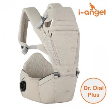 I-Angel 韓國 Dr. Dial Plus 2合1 腰櫈揹帶 ( 奶油米 ) 原裝行貨 | 適合1-36個月【代理配送#B(免運費)】⭐RB會員低至$1,682⭐