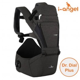 I-Angel 韓國 Dr. Dial Plus 2合1 腰櫈揹帶 ( 炭灰黑 ) 原裝行貨 | 適合3-36個月
