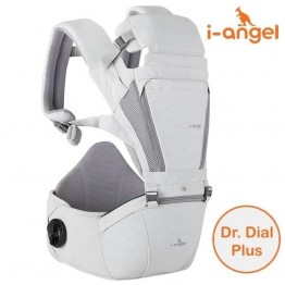I-Angel 韓國 Dr. Dial Plus 2合1 腰櫈揹帶 ( 閃耀灰 ) 原裝行貨 | 適合3-36個月