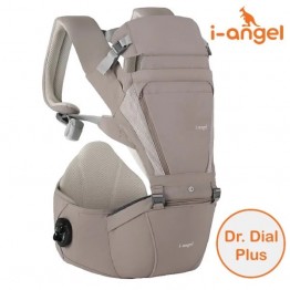 I-Angel 韓國 Dr. Dial Plus 2合1 腰櫈揹帶 ( 拿鐵啡 ) 原裝行貨 | 適合1-36個月【代理配送#B(免運費)】⭐RB會員低至$1,682⭐